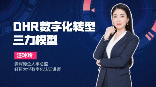 DHR数字化转型三力模型